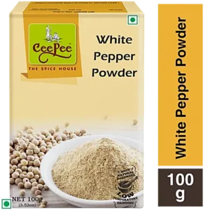 Cee Pee White Pepper Powder, 100 g Mono Carton